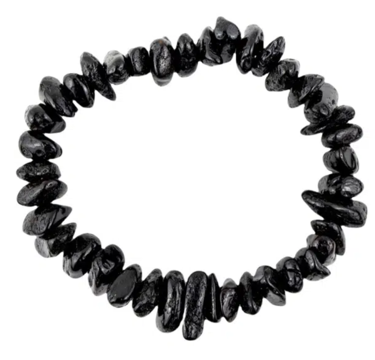 Pulseira de Âmbar Báltico “Karabe Cereja” 18 cm